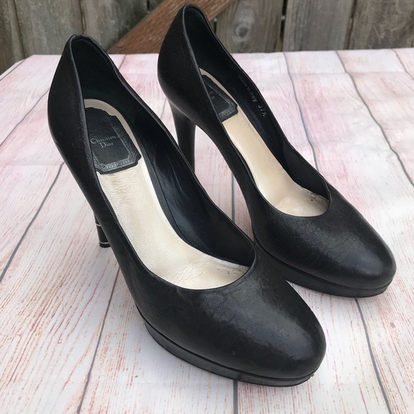 Christian Dior Platform Pumps - Picture 1 of 8
